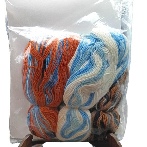 Vintage Janlynn Longstitch Snow Tiger Needlepoint Kit 19" x 15" LS244 - Picture 2 of 2